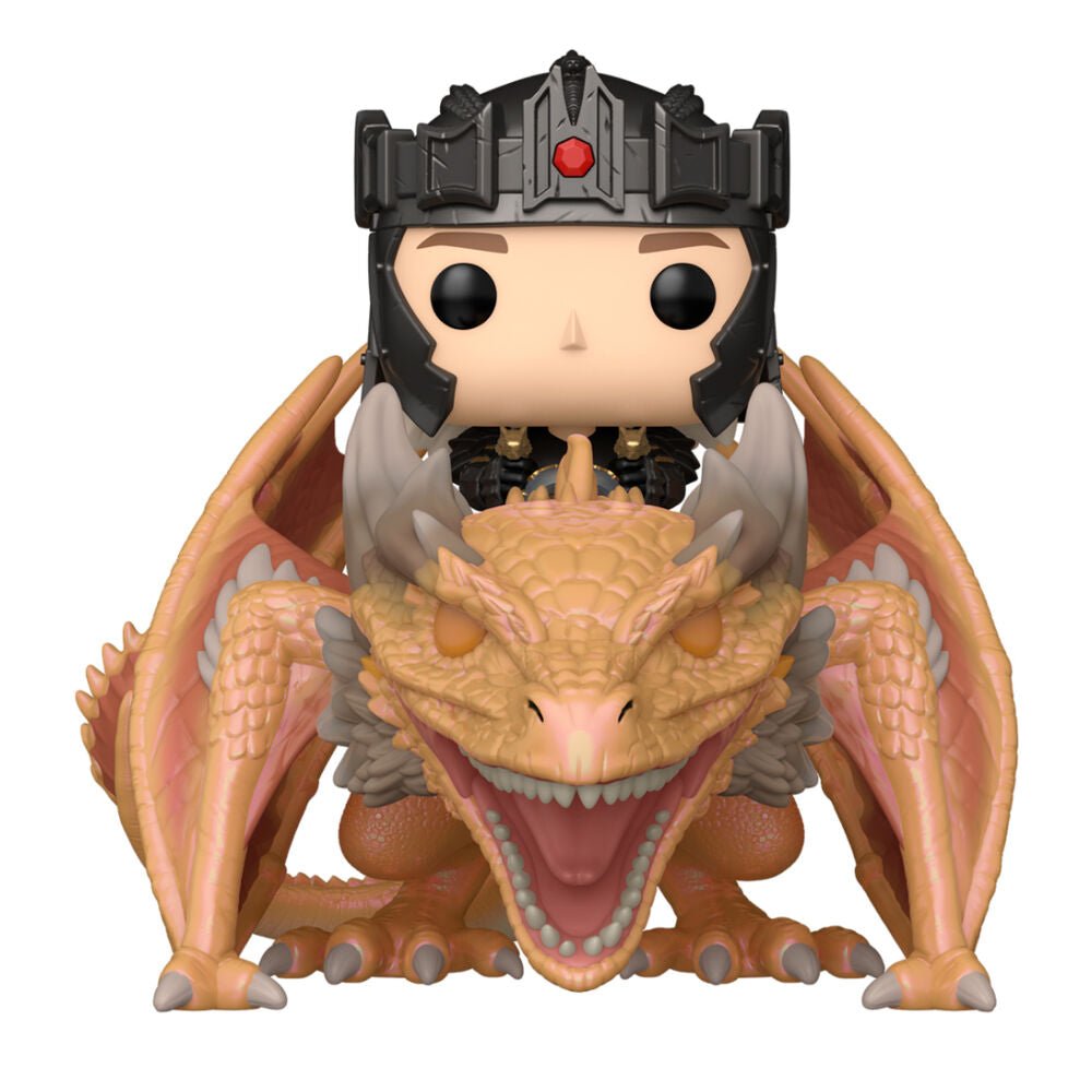 POP figure Rides House of the Dragon Aegon Targaryen with Sunfyre - Nerdscape