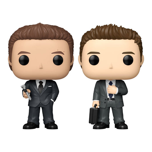 Funko Pop! Suits Harvey Specter & Michael Ross - Figura da Collezione Vinyl Pack 2