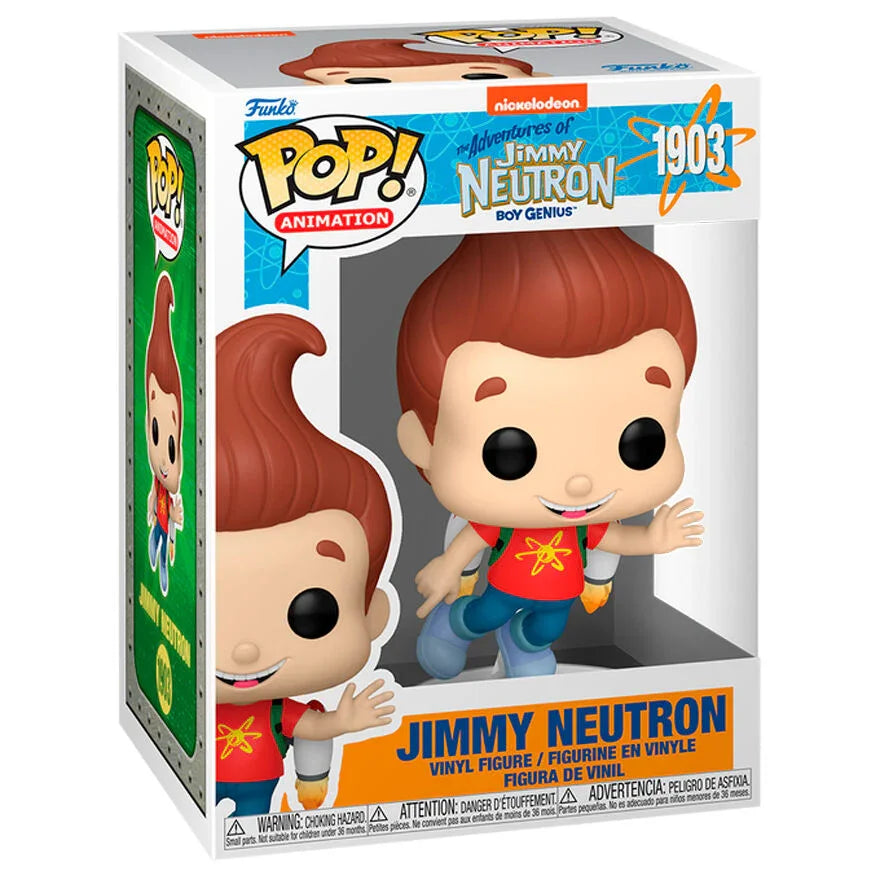 Funko Pop! The Adventures of Jimmy Neutron Jimmy Neutron - Figura da Collezione Vinyl Nerdscape
