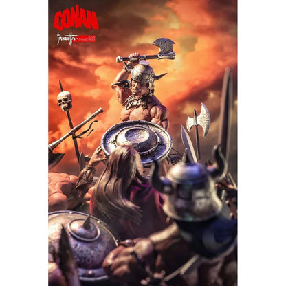 Conan the Barbarian Frazetta Icon figure 17cm Nerdscape