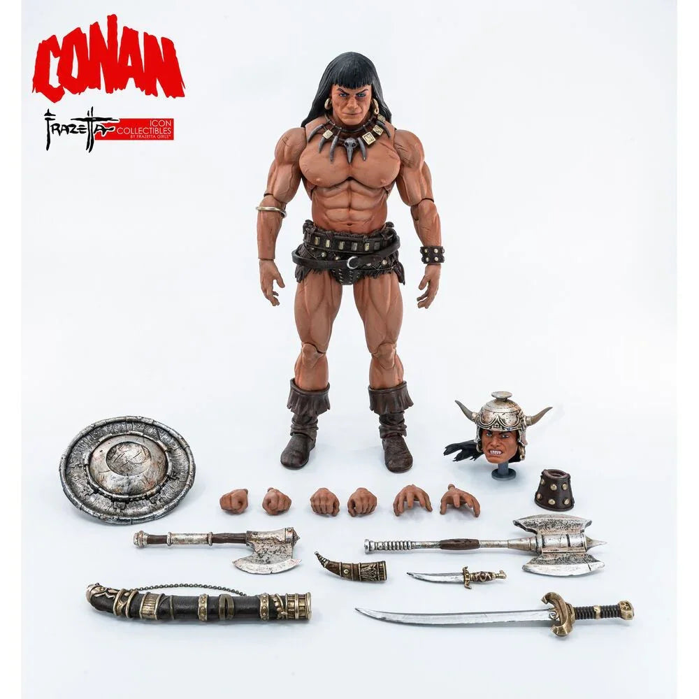 Conan the Barbarian Frazetta Icon figure 17cm Nerdscape
