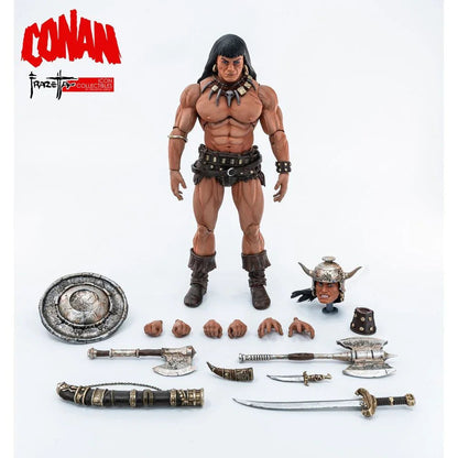 Conan the Barbarian Frazetta Icon figure 17cm Nerdscape