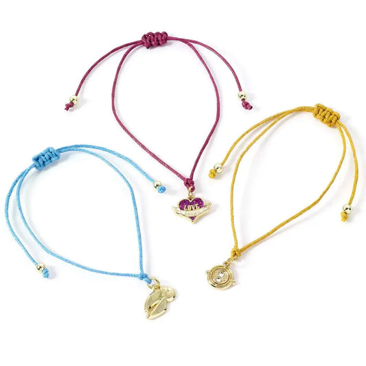 Harry Potter Golden Snitch Friendship Set 3 Braccialetti - Nerdscape Nerdscape