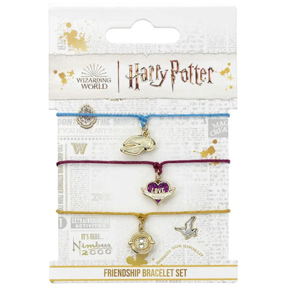 Harry Potter Golden Snitch Friendship Set 3 Braccialetti - Nerdscape Nerdscape