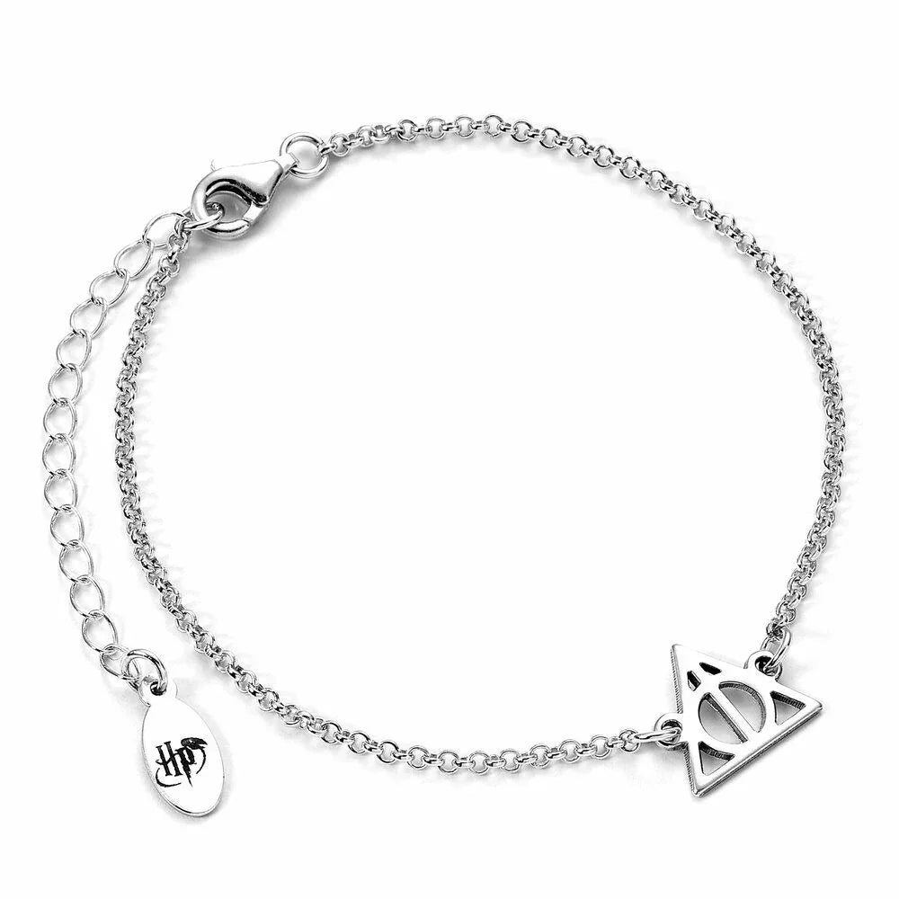 Harry Potter The Deathly Hallows sterling silver bracelet Nerdscape