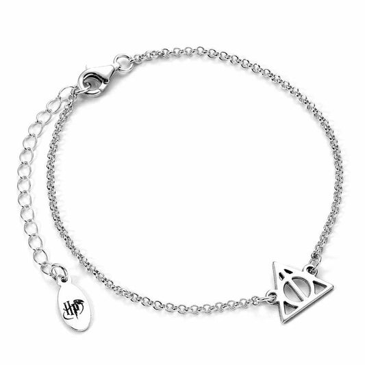 Harry Potter The Deathly Hallows sterling silver bracelet Nerdscape