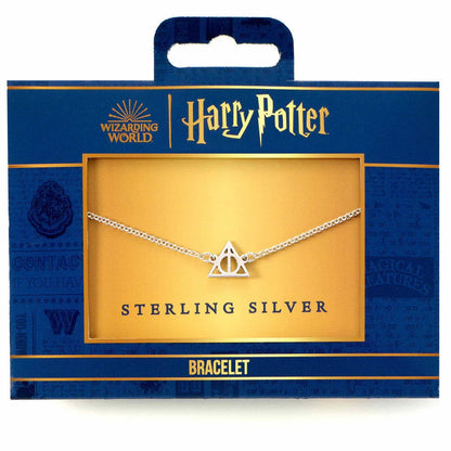 Harry Potter The Deathly Hallows sterling silver bracelet Nerdscape