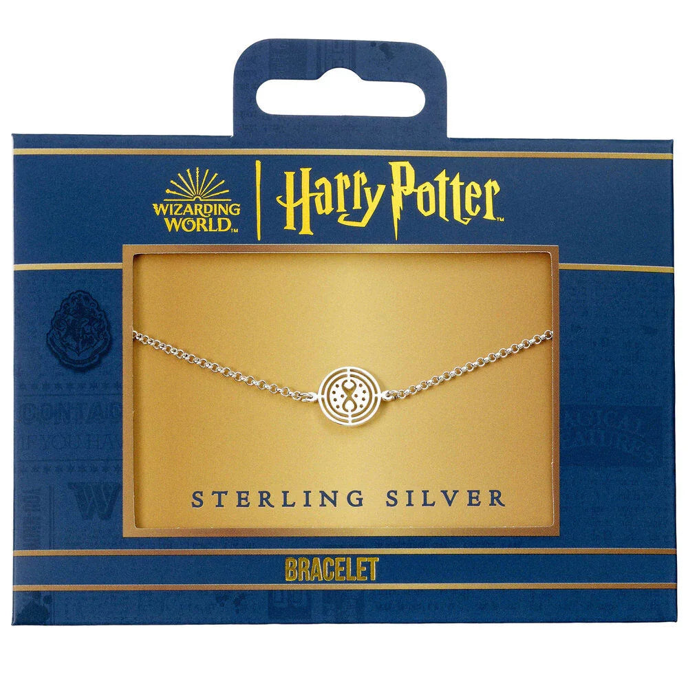 Harry Potter Time Turner sterling silver bracelet Nerdscape