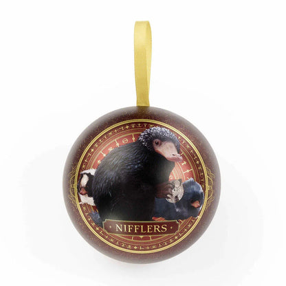 Fantastic Beasts Niffler necklace + Christmas ball Nerdscape