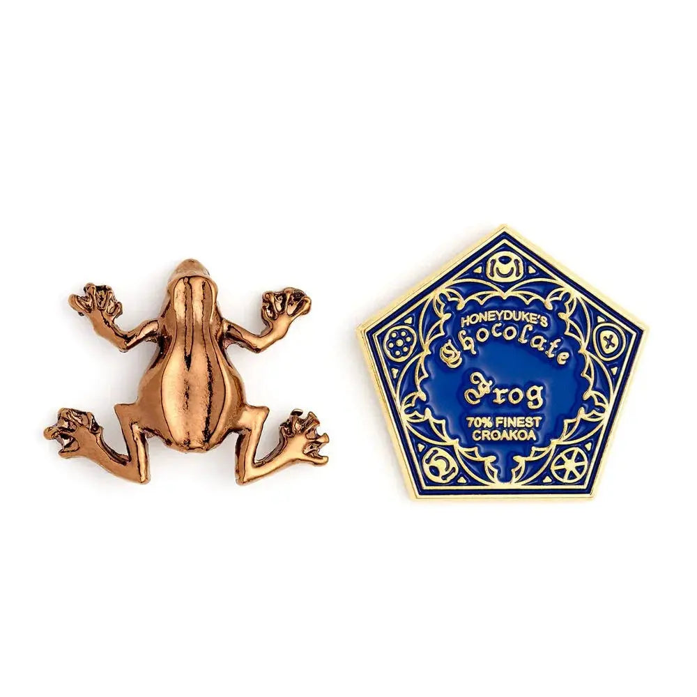 Harry Potter Chocolate Frog Pin + Christmas Ball - Figura da Collezione - Nerdscape Nerdscape