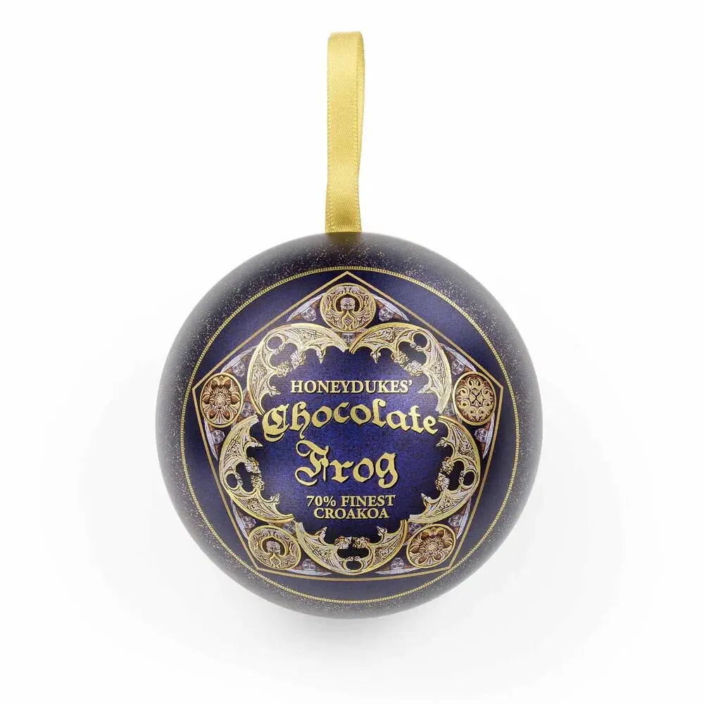 Harry Potter Chocolate Frog Pin + Christmas Ball - Figura da Collezione - Nerdscape Nerdscape
