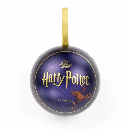 Harry Potter Chocolate Frog Pin + Christmas Ball - Figura da Collezione - Nerdscape Nerdscape