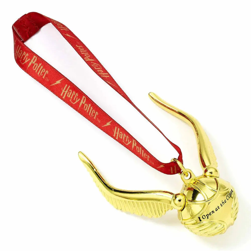 Harry Potter Golden Snitch Christmas ornament Nerdscape