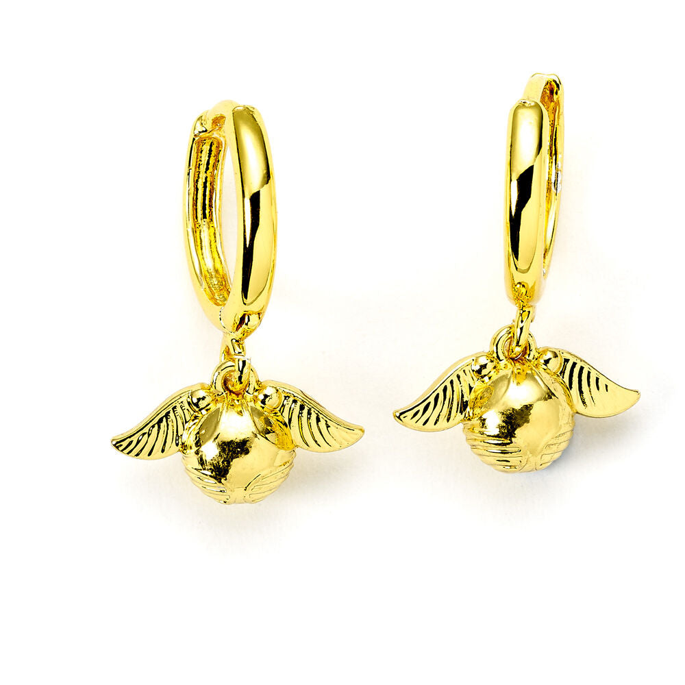 Harry Potter Golden Snitch earrings Nerdscape