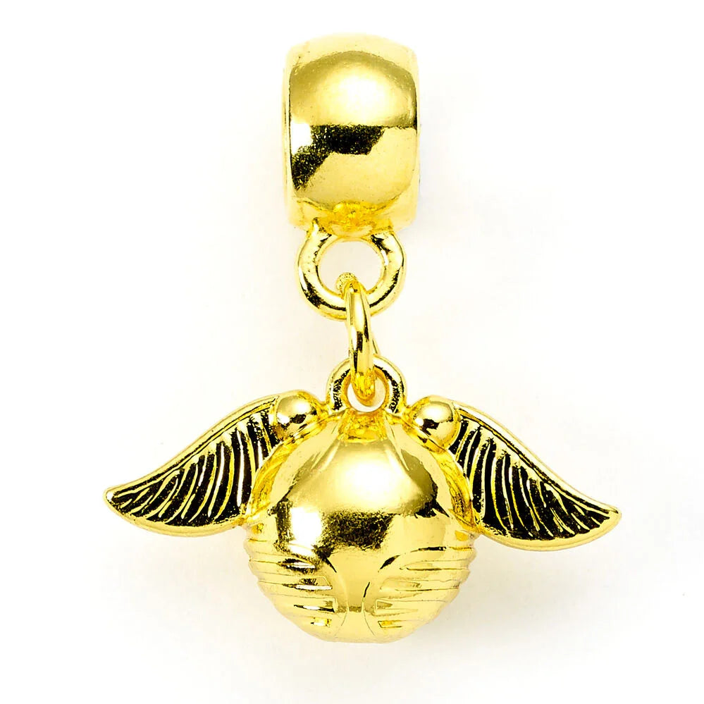 Harry Potter Golden Snitch charm pendant Nerdscape