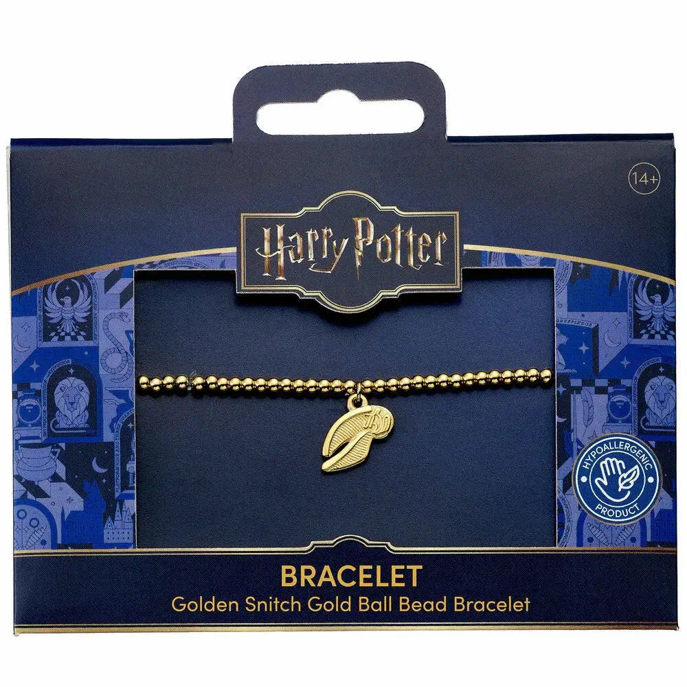 Harry Potter Golden Snitch bracelet Nerdscape