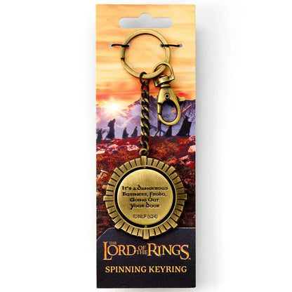 The Lord of the Rings Hobbit Door keychain Nerdscape