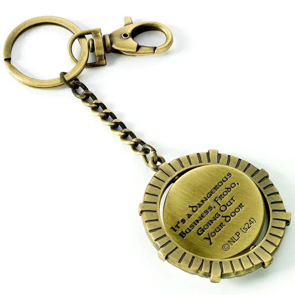 The Lord of the Rings Hobbit Door keychain Nerdscape