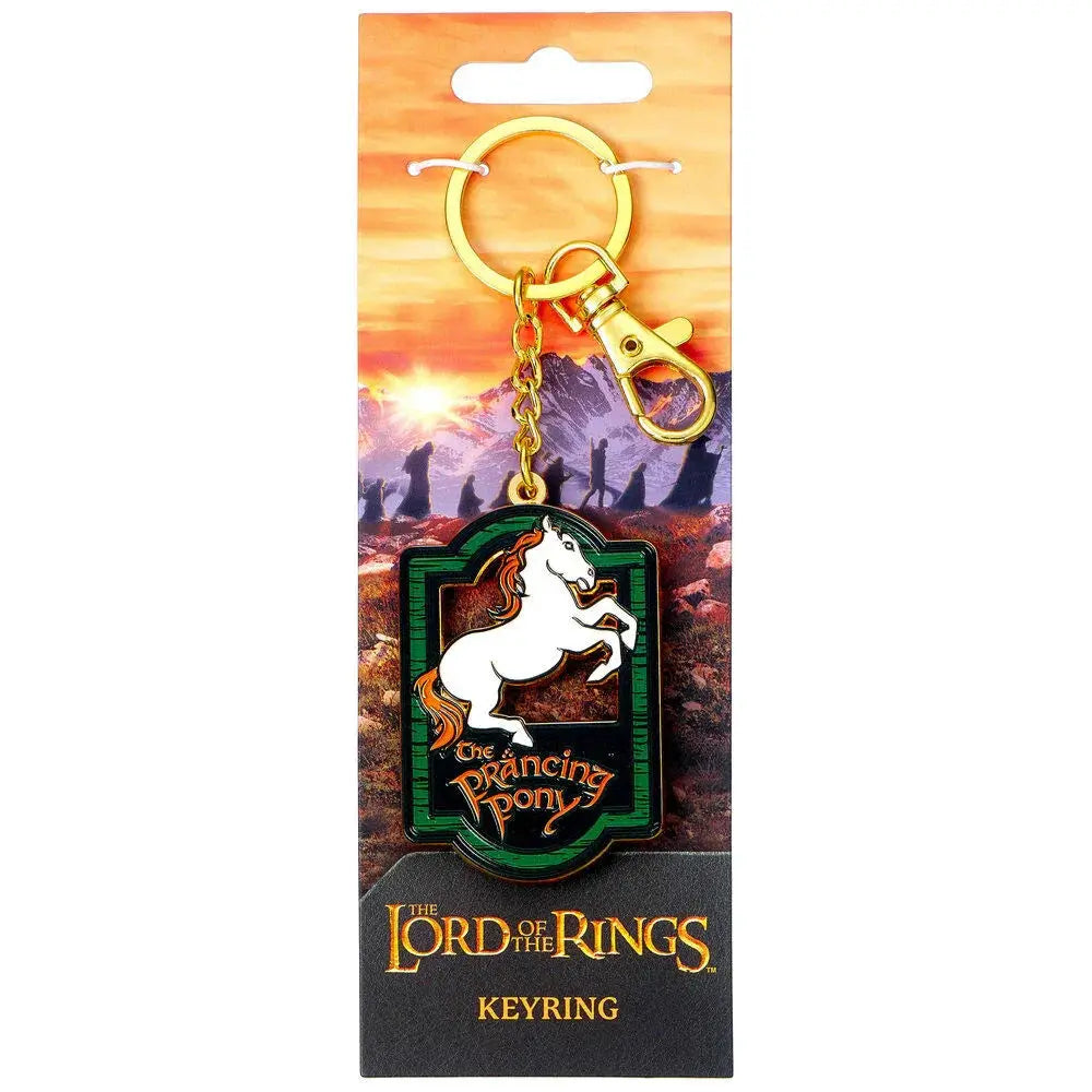 The Lord of the Rings The Prancing Pony keychain Nerdscape