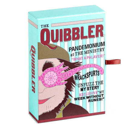 Harry Potter Luna Lovegoods Quibbler earrings + necklace Nerdscape