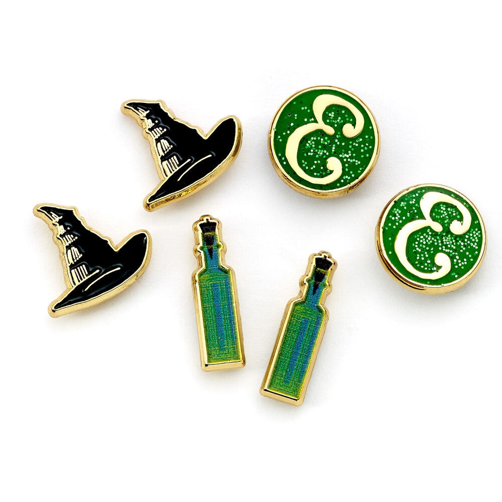 Wicked Set of 3 pairs of earrings Nerdscape