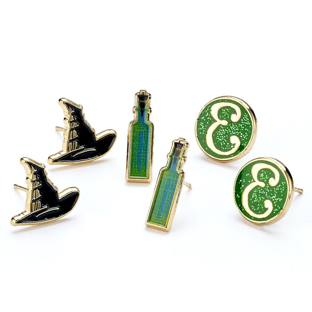 Wicked Set of 3 pairs of earrings Nerdscape