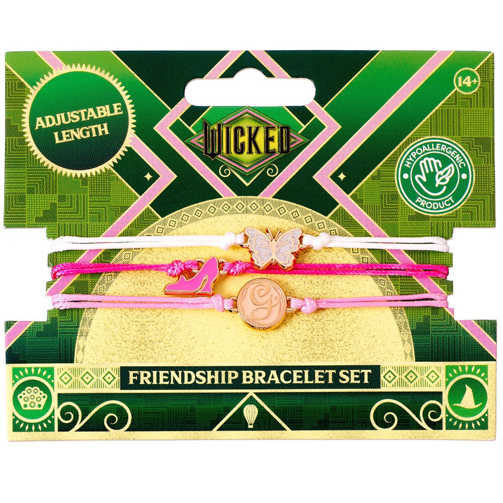 Wicked Glinda Friendship Set 2 bracelets Nerdscape