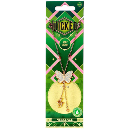 Wicked Glinda Butterfly necklace Nerdscape