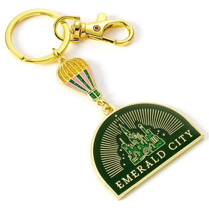 Wicked Hot Air Balloon Emerald City keychain Nerdscape