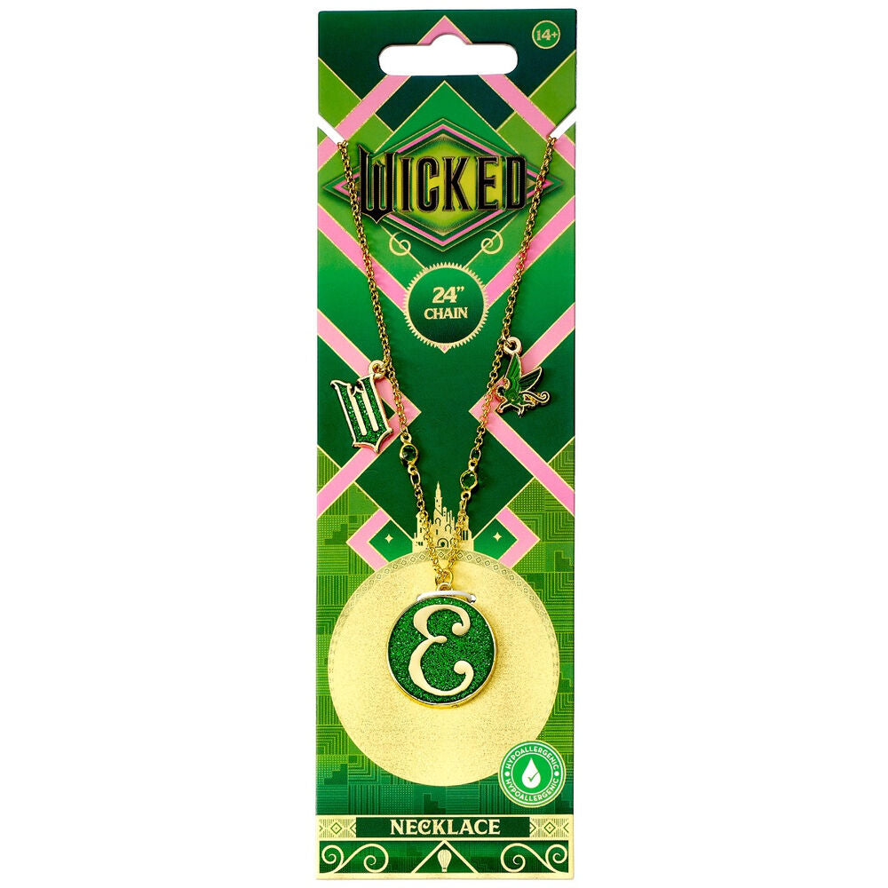 Wicked Elphaba E necklace Nerdscape