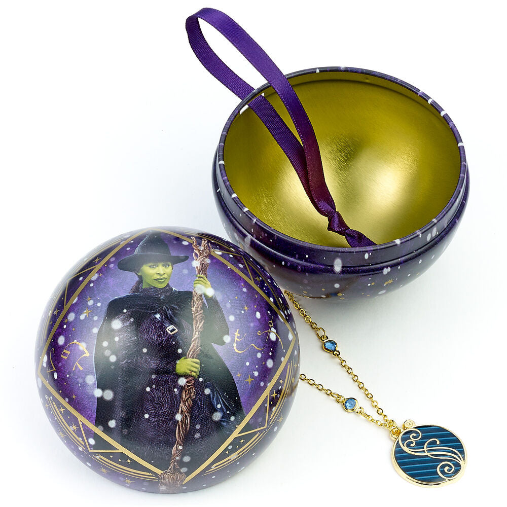 Wicked Elphaba necklace + christmas ball Nerdscape