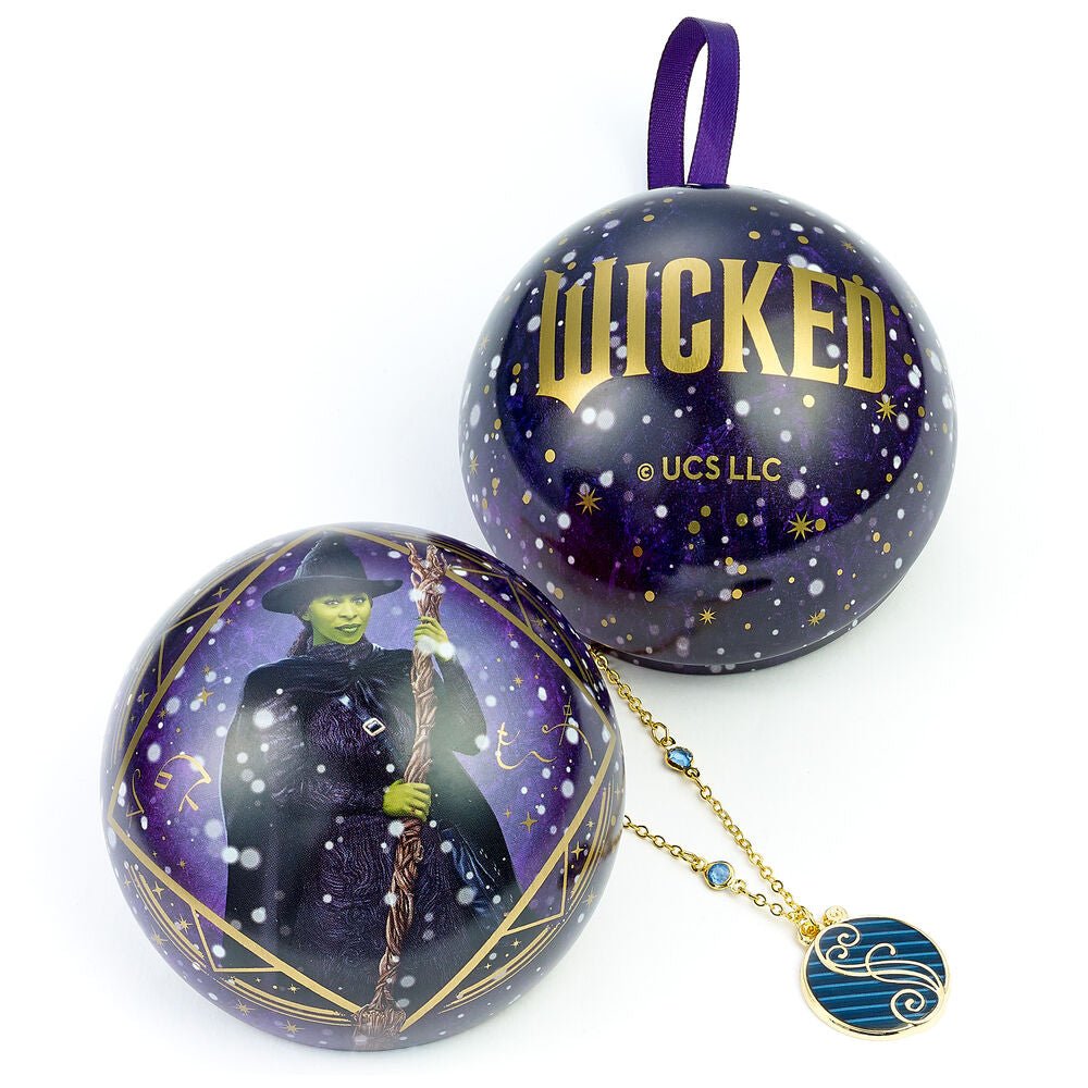 Wicked Elphaba necklace + christmas ball Nerdscape