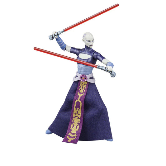 Star Wars Asajj Ventress The Clone Wars Figura da Collezione 9,5cm - Nerdscape Nerdscape