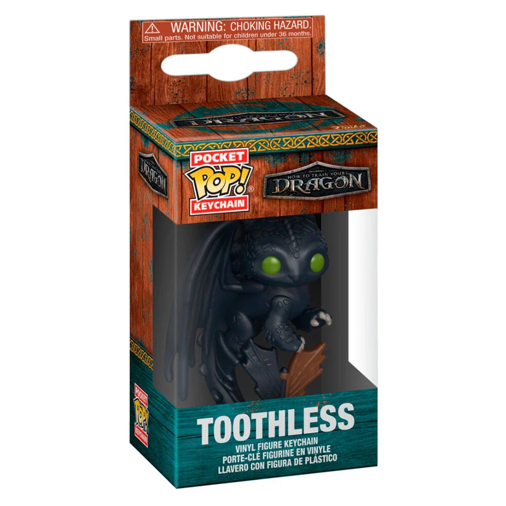 Pocket POP Keychain Deluxe How to Train Your Dragon Toothless Nerdscape