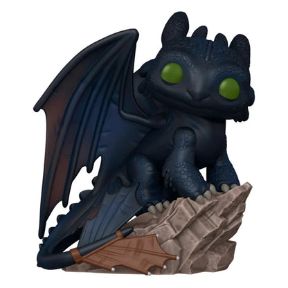 Funko Pop! How to Train Your Dragon Toothless - Figura da Collezione Vinyl Deluxe Nerdscape
