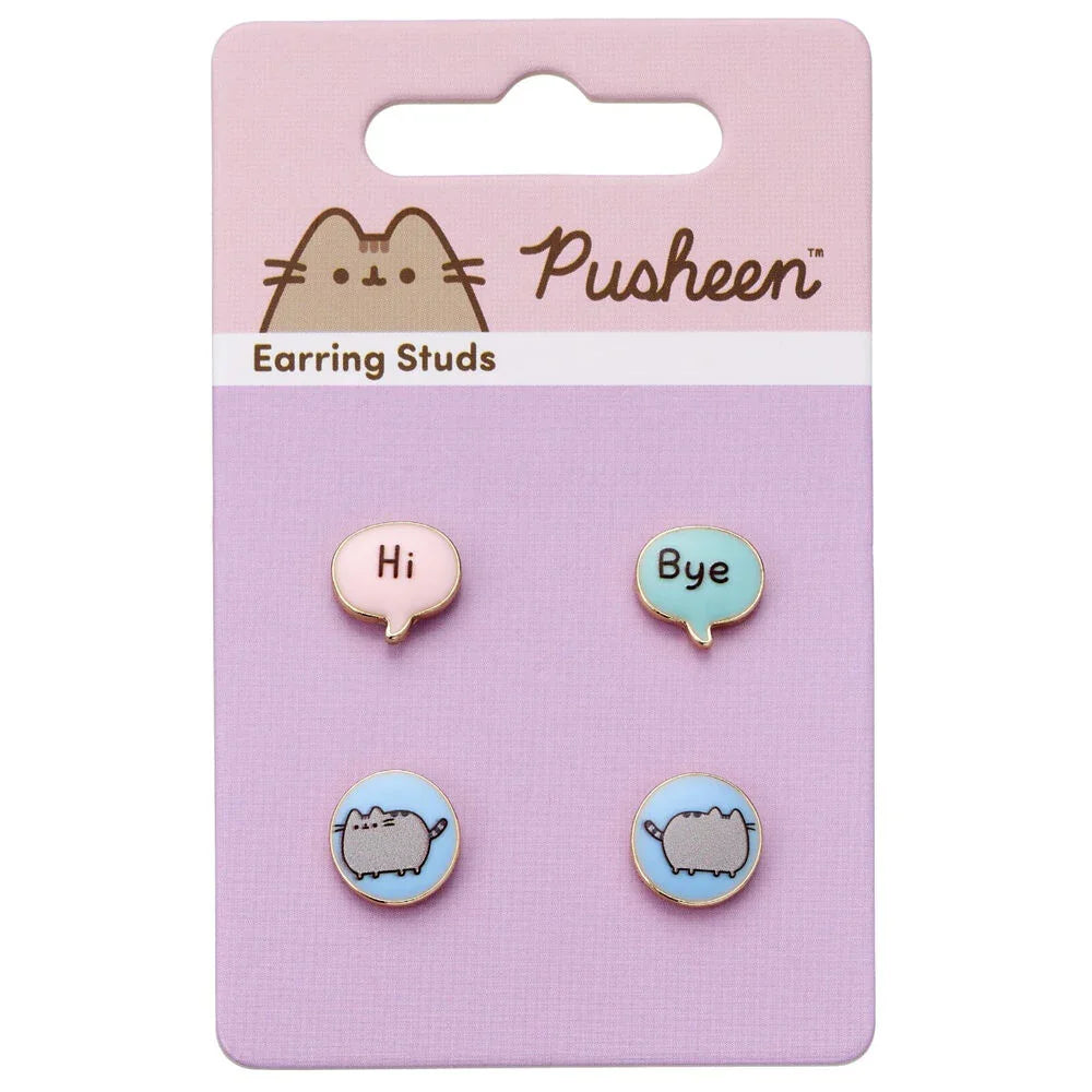 Pusheen Hi Bye Set 3 pairs of earrings Nerdscape