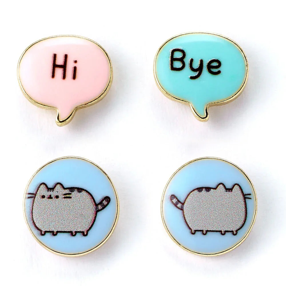 Pusheen Hi Bye Set 3 pairs of earrings Nerdscape