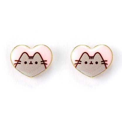 Pusheen Heart earrings Nerdscape