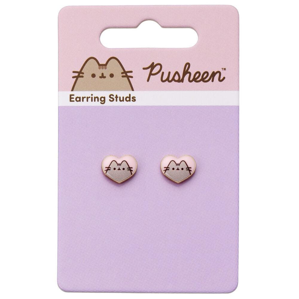 Pusheen Heart earrings Nerdscape