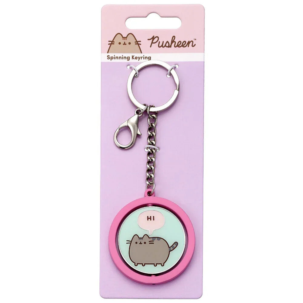 Pusheen Hi Bye keychain Nerdscape