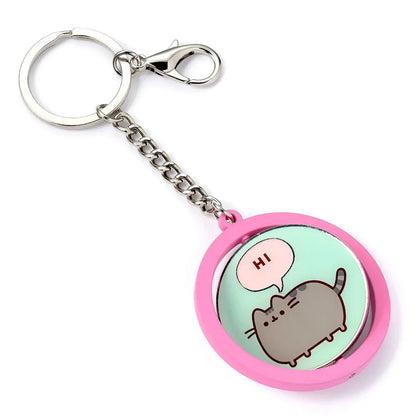 Pusheen Hi Bye keychain Nerdscape