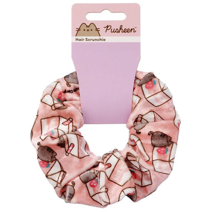 Pusheen Strawberry Milk scrunchie Nerdscape