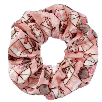 Pusheen Strawberry Milk scrunchie Nerdscape