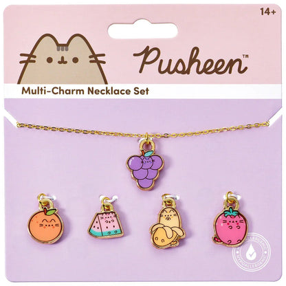 Pusheen Fruits necklace + charms Nerdscape