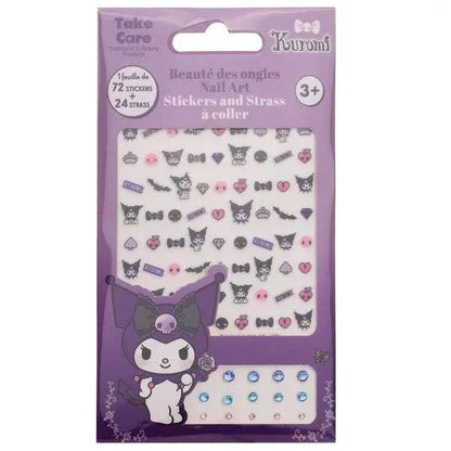 Hello Kitty Kuromi body stickers blister pack with 72 stickers
