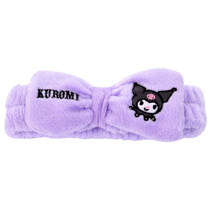 Hello Kitty Kuromi skin care headband