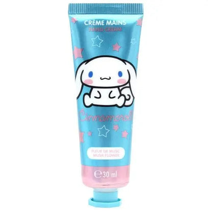 Crema mani Cinnamoroll 30 ml azzurra con stelle, stile kawaii, disponibile su Nerdscape