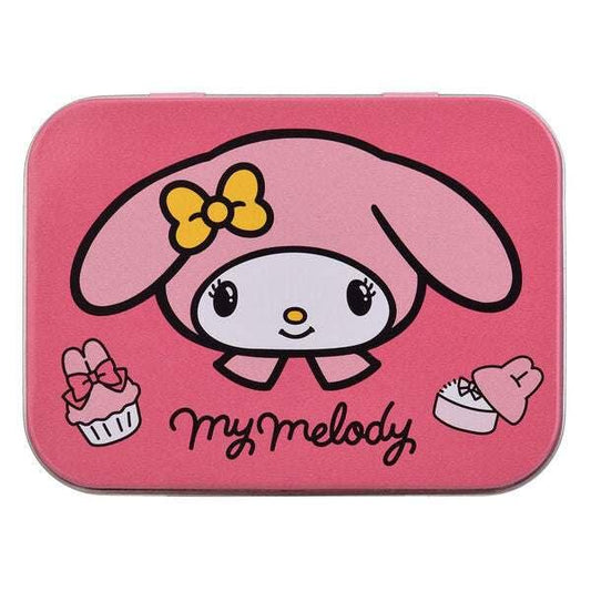 Scatola rosa My Melody Nerdscape con disegno kawaii e dolcetti, articolo geek