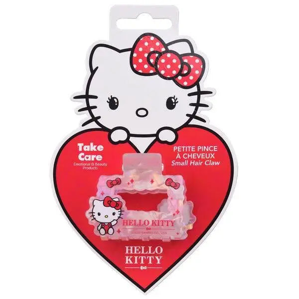 Clip per capelli Hello Kitty con confezione rossa a cuore, articolo nerd Nerdscape.