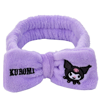Hello Kitty Kuromi skin care headband